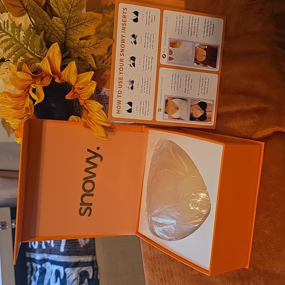 Snowy Bras  Silicone Insert ( Reusable).